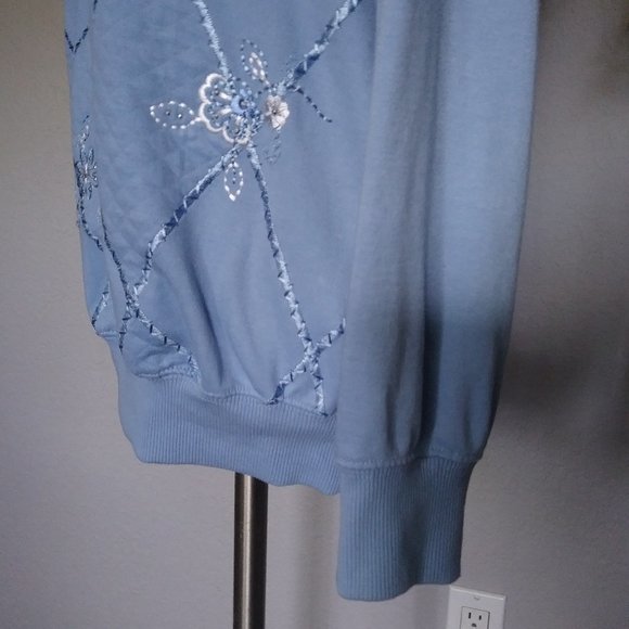 ALFRED DUNNER Embellished Sweatshirt - Picture 5 of 9